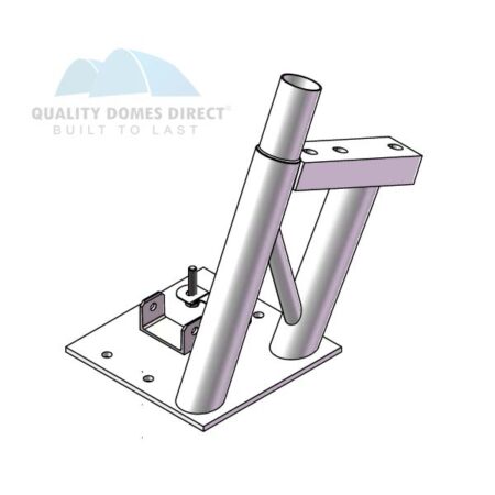 DT6040 double truss base plate technical drawing