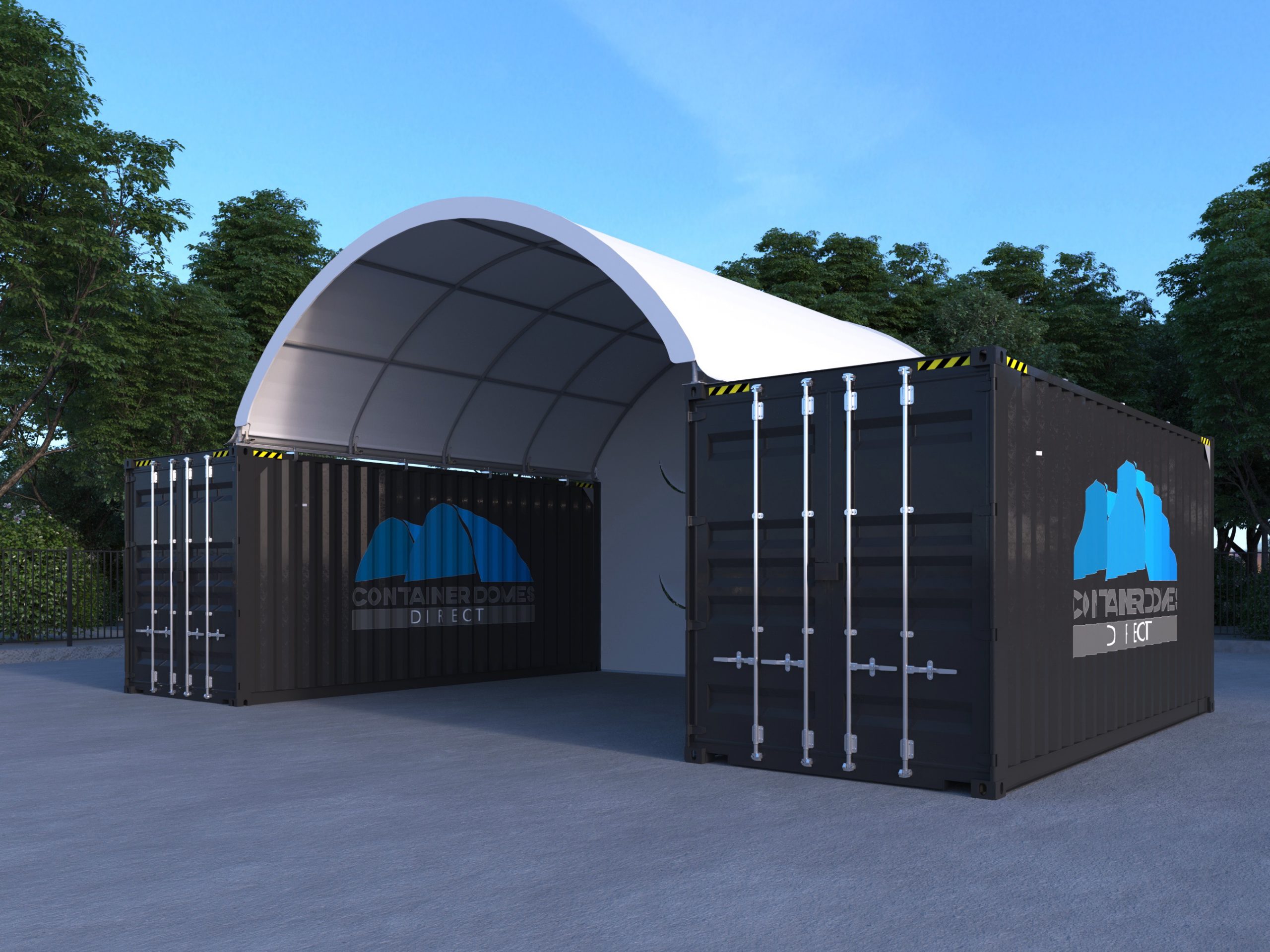 20ft (6m) Container Dome Shelters