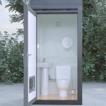 portable toilet mens and womens, includes wash basin